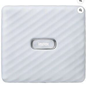 Instax White Portable Printer